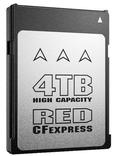 RED Digital Cinema 750-0101 4TB Pro CF Express Memory Card