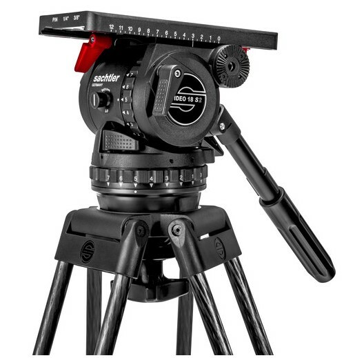 Sachtler System 18 S2 ENG 2 D Dolly Aluminum With Fluid Head, ENG 2 D Tripod And Dolly S