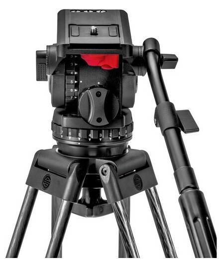 Sachtler System 18 S2 ENG 2 D Dolly Aluminum With Fluid Head, ENG 2 D Tripod And Dolly S