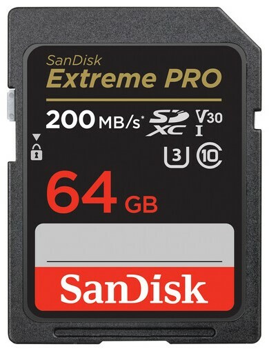 SanDisk 64GB Extreme PRO UHS-I SDXC Memory Card, 64GB