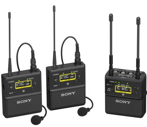 Sony UWP-D27/14 2-Person Camera Mount Omni Lavalier Microphone System