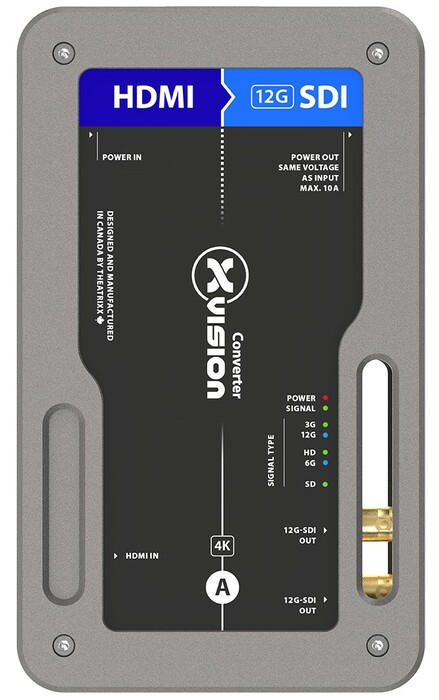 Theatrixx XVVHDMI2SDI-12G XVision Series HDMI 2.0 To 12G-SDI Converter