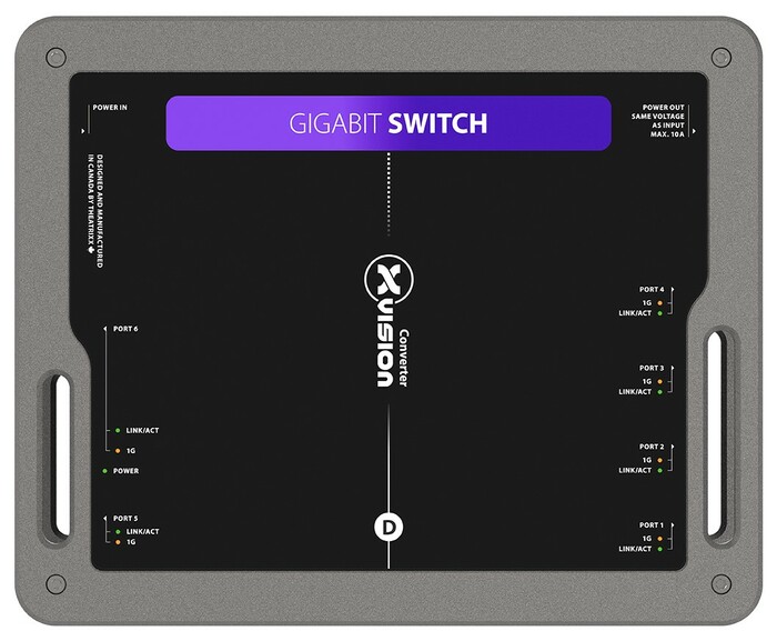 Theatrixx XVVNETSW XVision Series Gigabit Network Switch