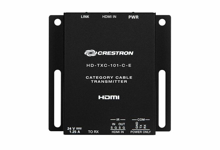 Crestron HD-TXC-101-C-E [Restock Item] Surface Mount DM Lite HDMI Over CATx Transmitter With IR And RS-232