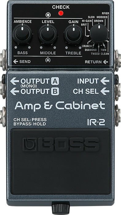 Boss IR-2 Amp And Cabinet Emulator Guitar Pedal