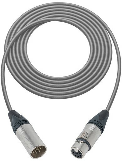Sescom XLRM6-XLRF6-15 15' 6p XLR Cable