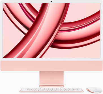 Apple 24" iMac M3 - 10GPU - 512GB 24" Computer With Retina 4.5K Display, M3 Chip, 10-Core CPU And 8-Core GPU, 512GB SSD