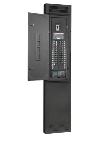ETC ERP-24R1-24B1-ML1P Echo Relay Panel With 24 1-Pole Relays, 24 1-Pole Breakers, 120/240 V 1P 3W+G Main Lug Input