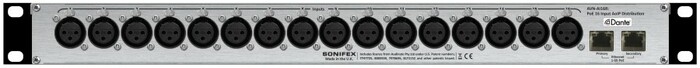 Sonifex AVN-AI16R 16 Input Dante Interface PoE With Redundant Dante Port