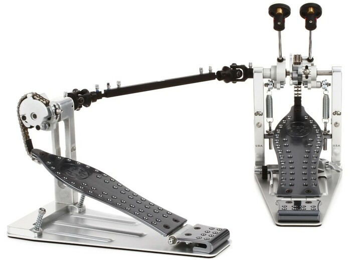 DW DWCPMCD2 MFG Series Machined Chain Drive Double Pedal With Bag