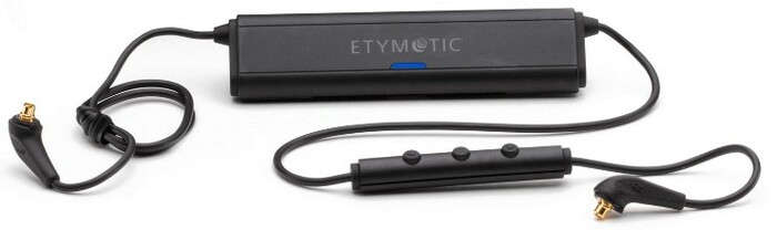 Etymotic Research Etymotion Bluetooth Cable Wireless Bluetooth Cable With AKM Velvet Sound DAC And Amplifier, MMCX Connectors