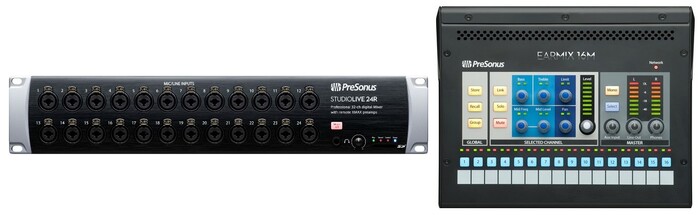 PreSonus STUDIOLIVE24R-EAR-K 24-Channel Digital Mixer With Free EARMIX-16M