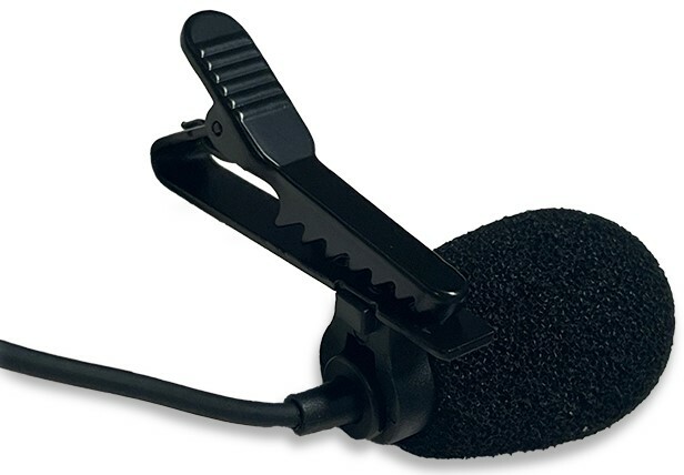 Williams AV MIC 454 Wearable Lapel Clip Mono Microphone