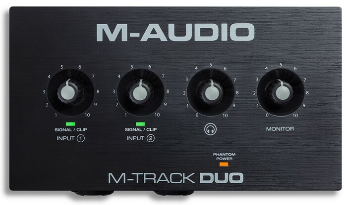 M-Audio M-Track Duo 2-in, 2-out USB Audio Interface