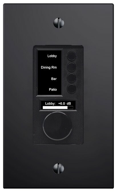 Symetrix W3 WALL CONTROLLER 5 BUTTONS + DISPLAY