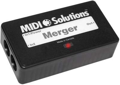 MIDI Solutions MERGER 2-Input MIDI Merger