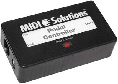 MIDI Solutions PEDAL-CONTROLLER Continuous MIDI Data Generator