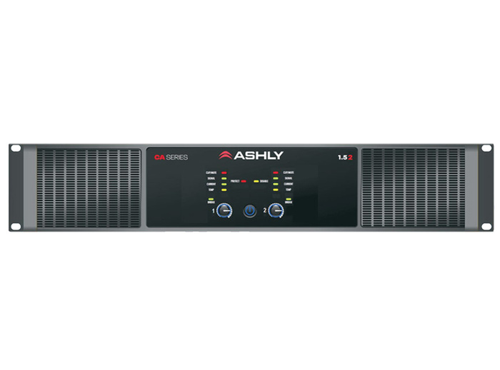 Ashly CA-1.02 [Restock Item] 2-Channel Power Amplifier, 1000W At 4 Ohms, 70V Capable