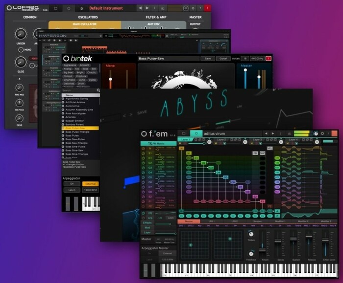 Tracktion Tracktion Recommended Content Bundle Virtual Instruments/Loop Libraries Expansion Pack [Virtual]