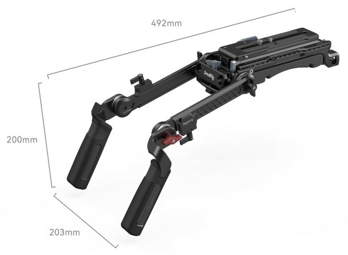 SmallRig Shoulder Rig Kit (Pro) 4274 VCT Shoulder Pad, Extension Arm , And Handle