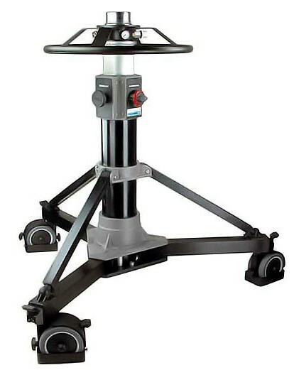 Cartoni KP7MA4 P70 Pedestal With Master 40 Head FB, 2 Telescopic Pan Bars, Adapter And Air Pump