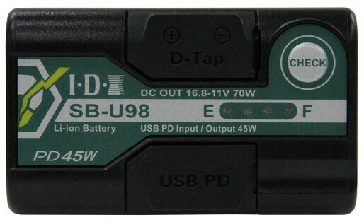 IDX Technology SB-U98-PD Sony BP-U Lithium-Ion Battery, 14.4V