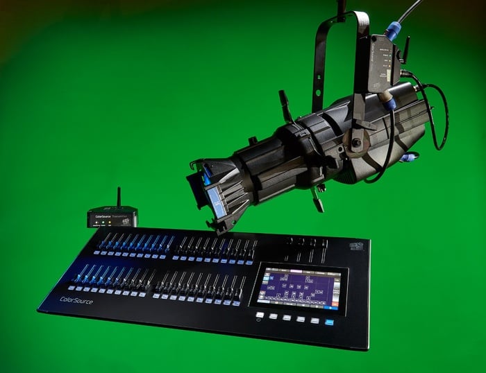 ETC ColorSource 40 [Restock Item] DMX Lighting Console With 80 Channels And 40 Faders, Multi-Touch Display