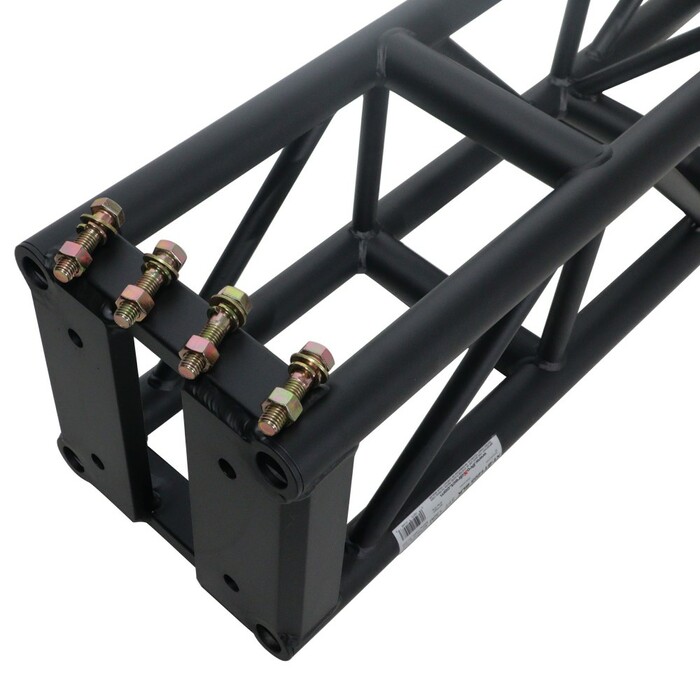 ProX XT-BT1210BLK 10' BoltX Black Bolted 12" Professional Box Truss Segment, 3mm Wall, Black