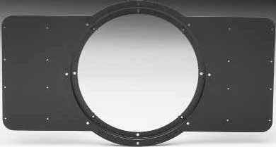 Lowell PR8-1624 Mounting Ring For 8" Speaker, Steel, Screw Mount