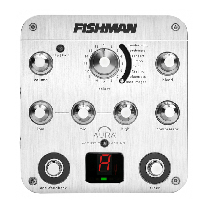 Fishman AURA-SPECTRUM-DI [Restock Item] Instrument Preamp