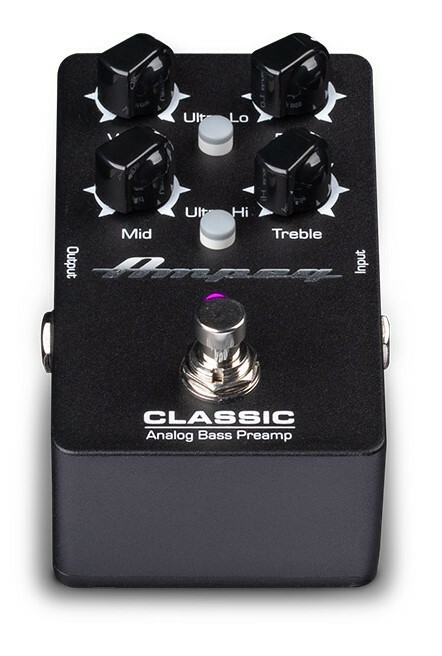 Ampeg Classic Classic Analog Bass Preamp Foot Pedal