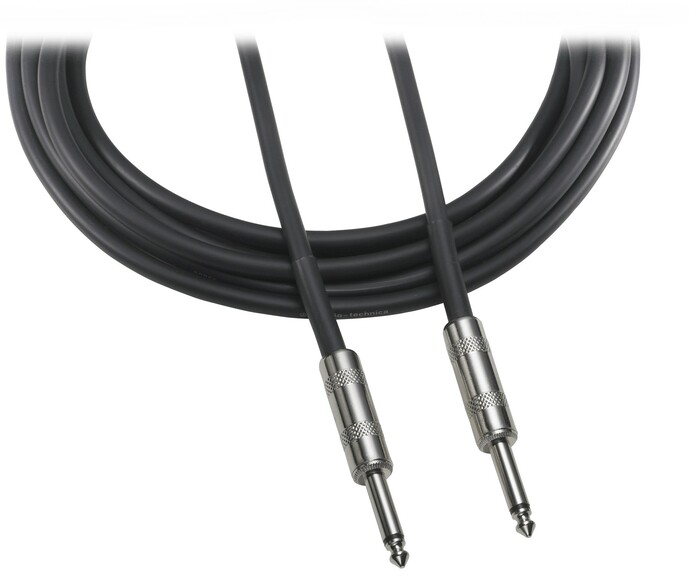 Audio-Technica AT690-15 15' Speaker Cable, 1/4" Male To 1/4" Male