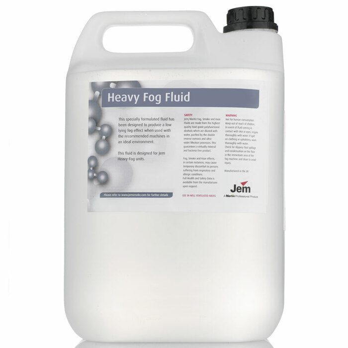 Martin Pro HEAVYFOG-B2-5 Heavy Fog Fluid 5 Liters Of B2 Mix Fog Fluid