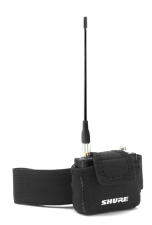 Shure WA581B Neoprene Pouch For UR1M Bodypack Transmitter, Black