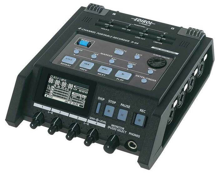 Roland Professional A/V R-44 4-Channel Portable Recorder