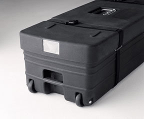 Da-Lite 41269 53" X 23" X 15" Polyethylene Case With Wheels For Fast-Fold Drapery Kits