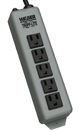 Tripp Lite 602-15 5-Outlet Industrial Power Strip With 15' Cord