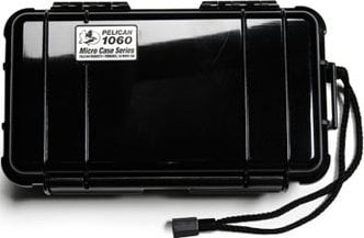 Pelican Cases 1060 Micro Case 8.3"x4.3"x2.3" Small Portable Electronics Case