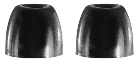 Shure EABKF1-100M Replacement Foam Sleeves For SE Series Earphones, 50 Pair, Medium, Black