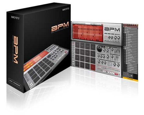 MOTU BPM 1.5 - Beat Production Machine Urban Rhythm Production Software Instrument, Box