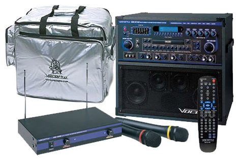 VocoPro GIGSTAR-PRO-II Professional Karaoke System Package, 100W