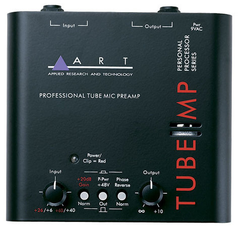 ART TUBE-MP Tube MP Single Channel Tube Microphone Preamp