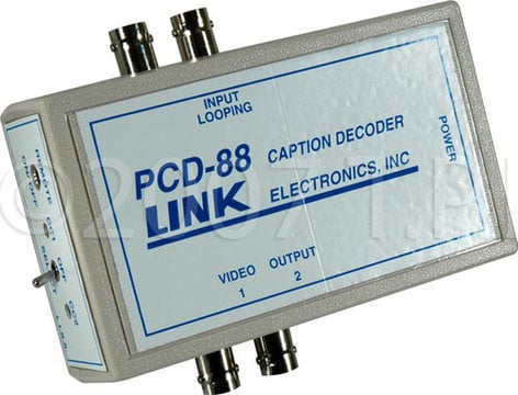 TecNec PCD-88 Closed Caption Decoder With Power Supply