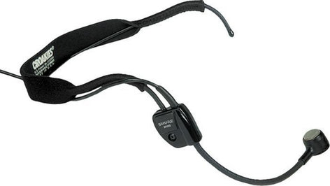 Shure WH20QTR Cardioid Dynamic Headworn Mic With 1/4" Connector