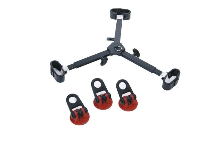 Sachtler 7011 Mid-Level Spreader Set With 3 Rubber Feet