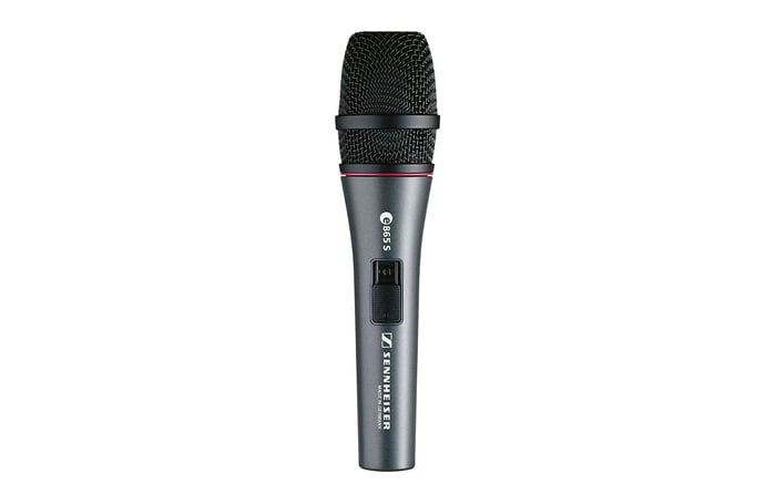 Sennheiser e 865 S Supercardioid Condenser Handheld Vocal Mic With Switch