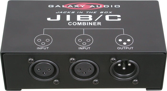 Galaxy Audio JIBC 2 To 1 XLR Mic Combiner