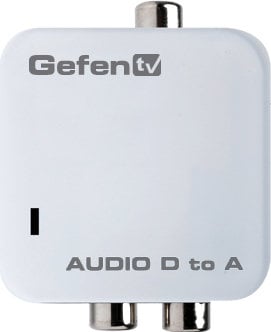 Gefen GTV Digital Audio to Analog  Adapter Audio Digital S/PDIF To Analog RCA L/R Audio Converter