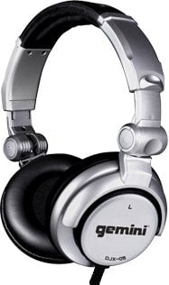 Gemini DJX05 Headphones 50mm High Ouput Drivers