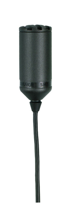 Shure SM11-CN Omni Dynamic Lavalier Mic With 4' Cable And XLR Connector